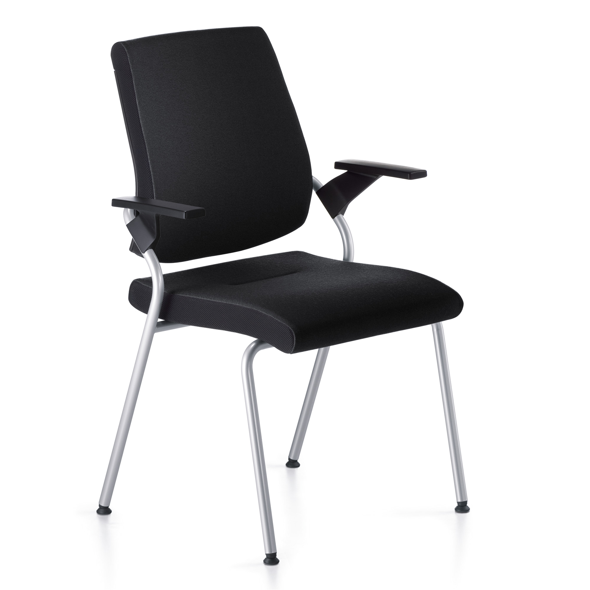 Sedus BLACK DOT Besucherstuhl BD-220 mit Vierfuß-Gestell, stapelbar bis 5 Stück