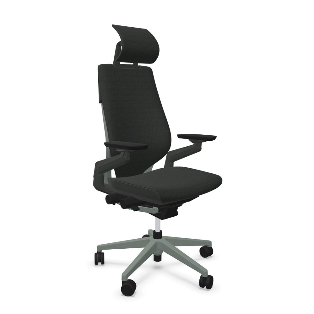 Steelcase GESTURE Gamingstuhl Sondermodell mit REMIX-Bezug und Kopfstütze