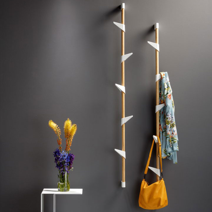 Cascando BAMBOO WALL Wandgarderobe aus Bambus