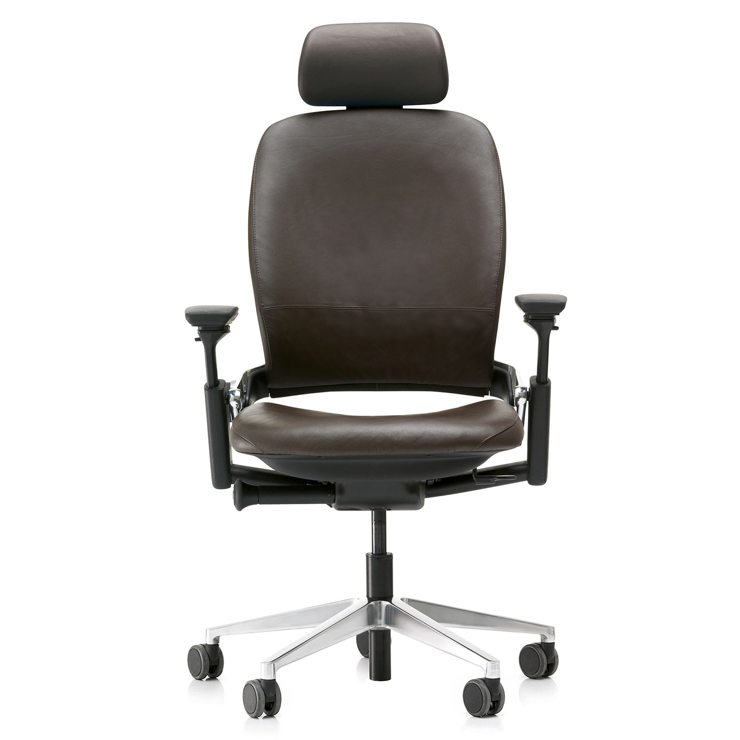 Steelcase Leap V2 Arbeitsstuhl mit Kopfstütze und Armlehnen