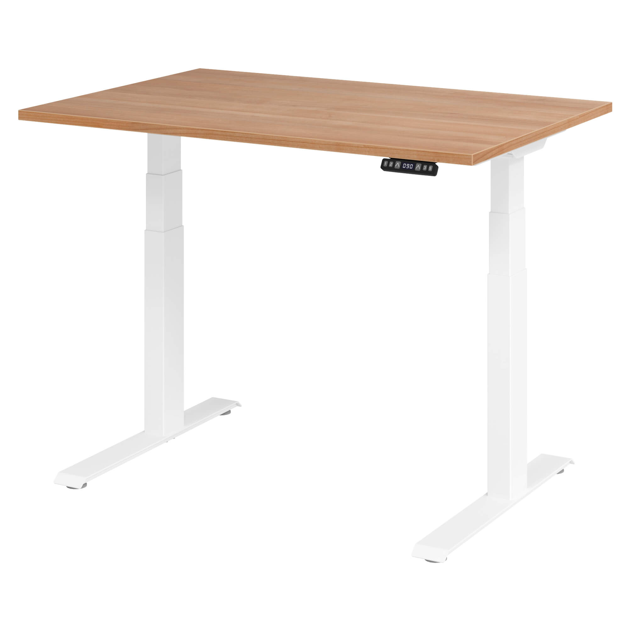 Elektrisch höhenverstellbarer Schreibtisch LIFT.UP Basic 2 - 120x80 cm mit Memory-Funktion