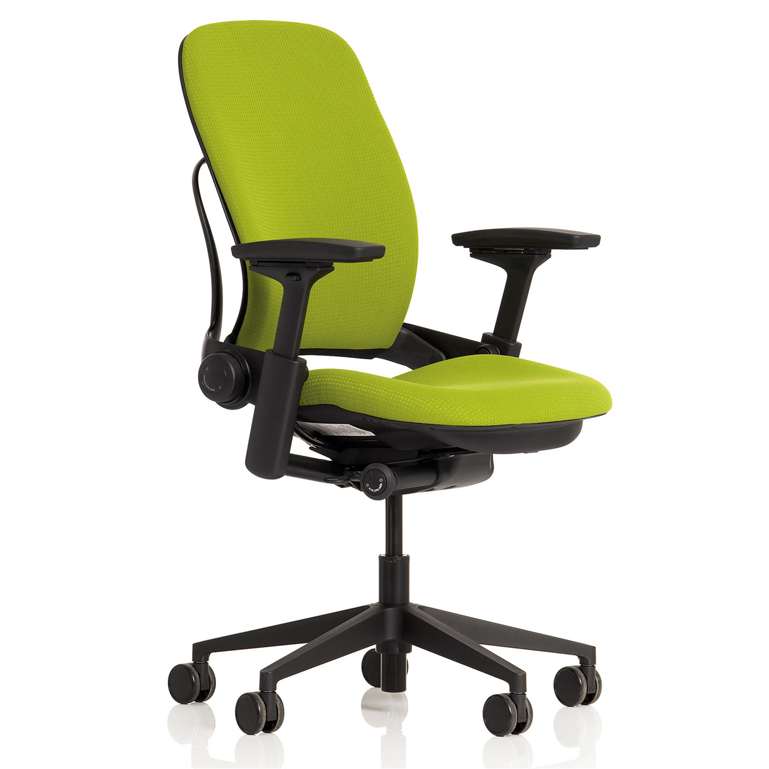 Steelcase LEAP V2 Bürostuhl mit Armlehnen und Lordosenstütze