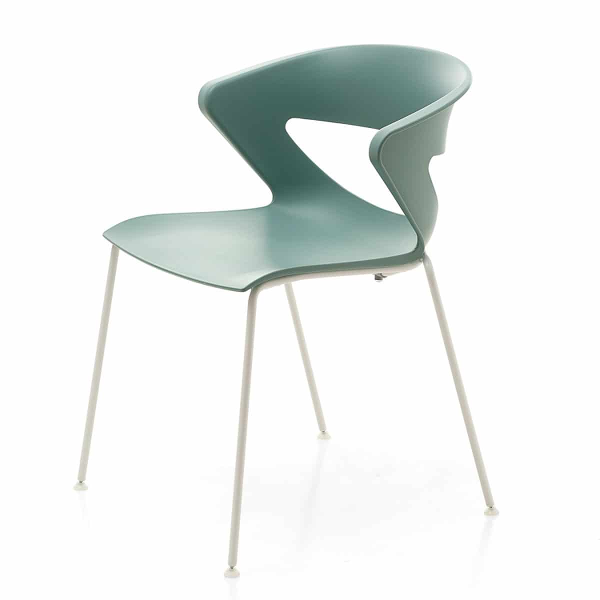 Kastel KICCA Besucherstuhl mit Vierfußgestell