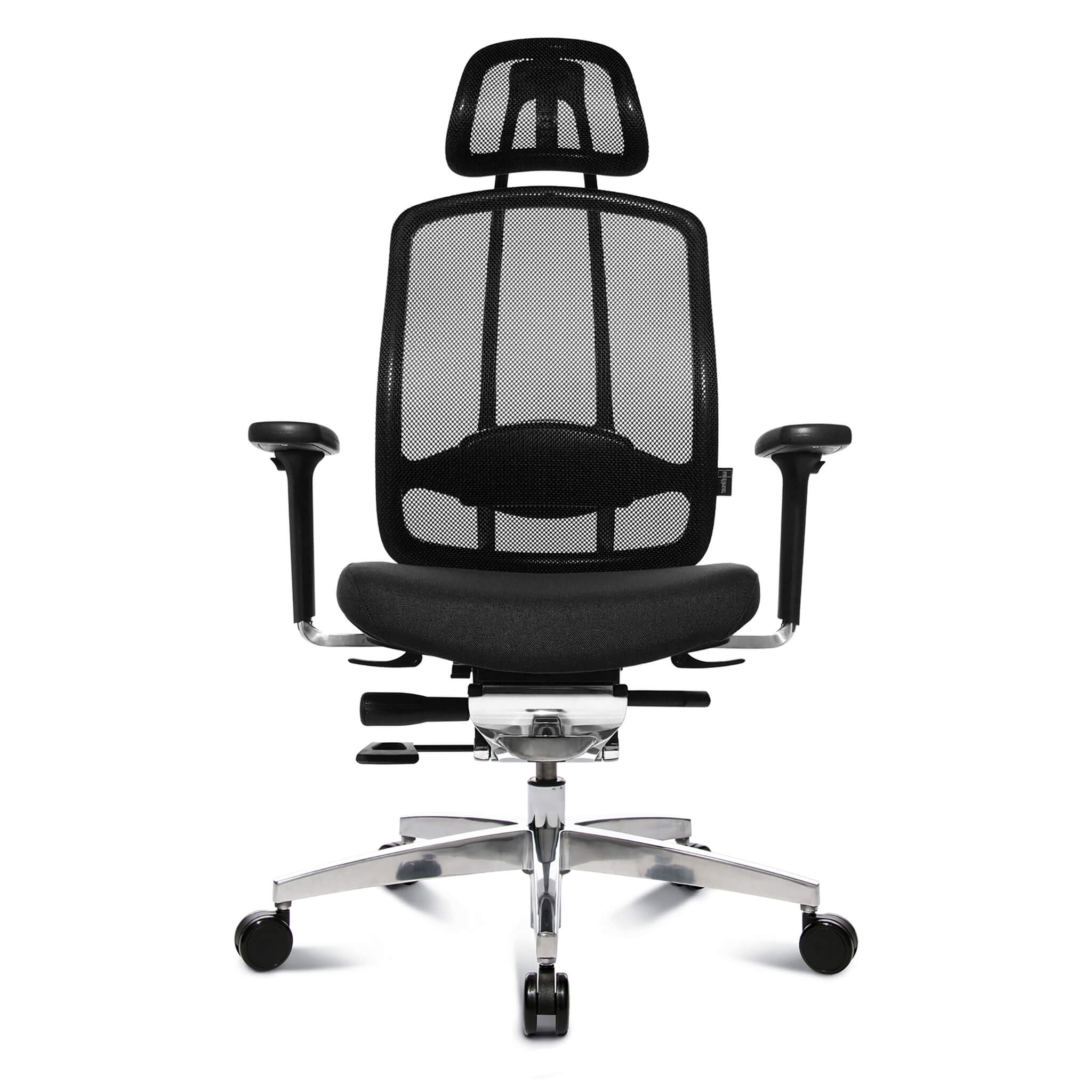 Wagner AluMedic 10 Bürostuhl mit Kopfstütze und Dondola-Mechanik