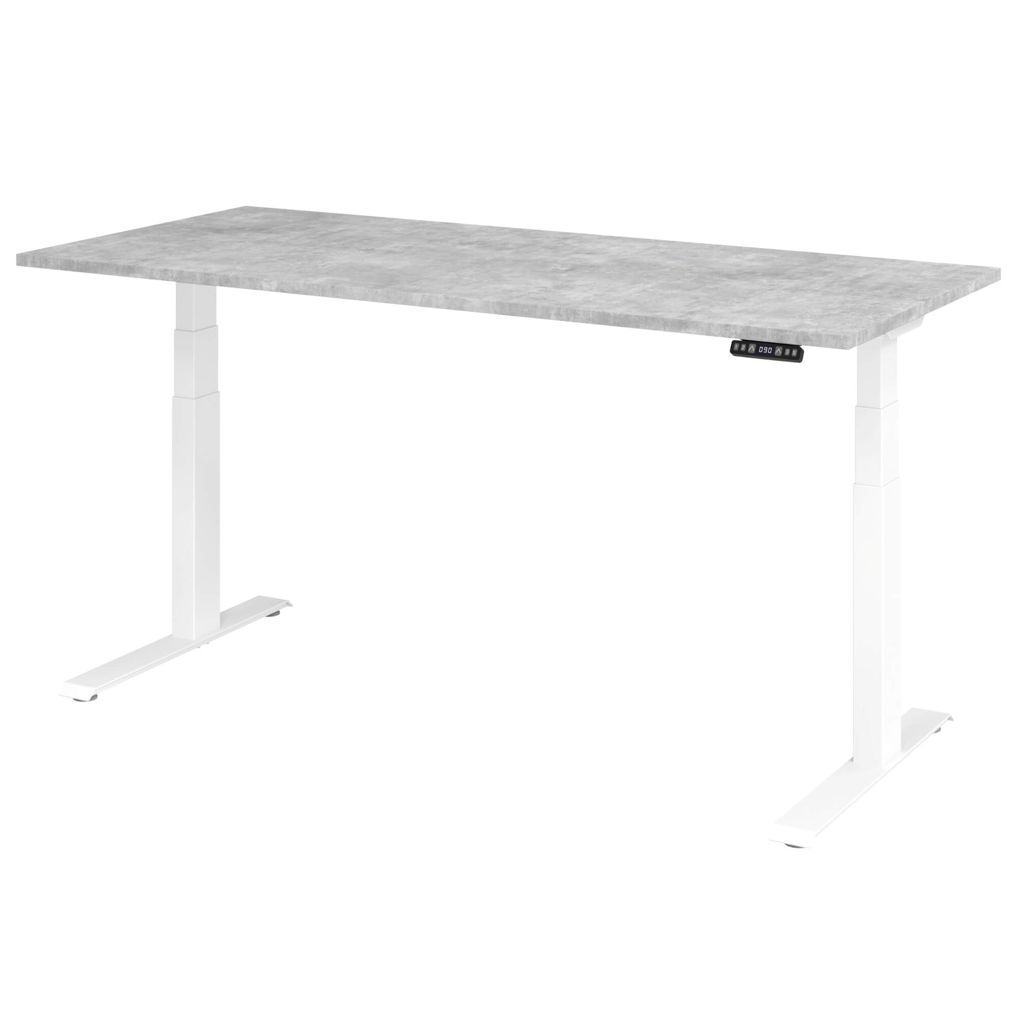 Elektrisch höhenverstellbarer Schreibtisch LIFT.UP Basic 2 - 180x80 cm mit Speicherfunktion