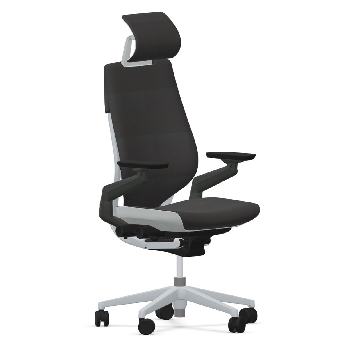 Steelcase Gesture Aktionsmodell mit Kopfstütze und Lordosenverstellung