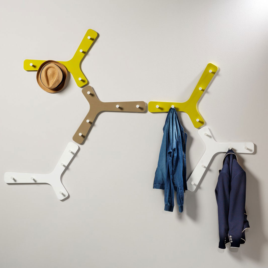 Cascando BRANCH kombinierbare Wandgarderobe