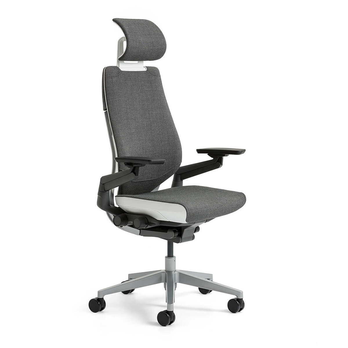 Steelcase GESTURE Arbeitsstuhl mit Kopfstütze und Stofftop