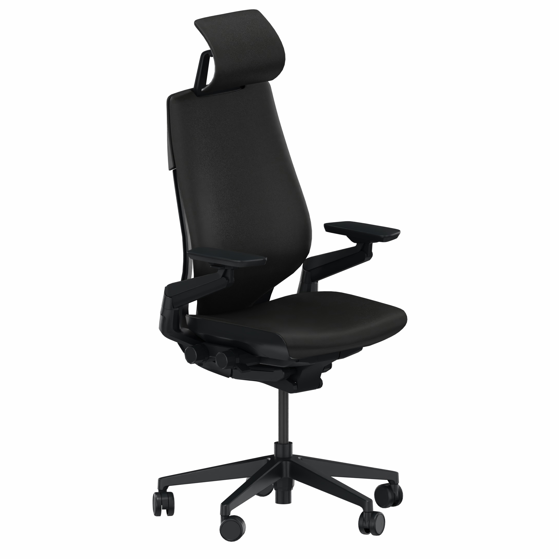 Steelcase GESTURE Bürostuhl BLACK EDITION mit Kopfstütze