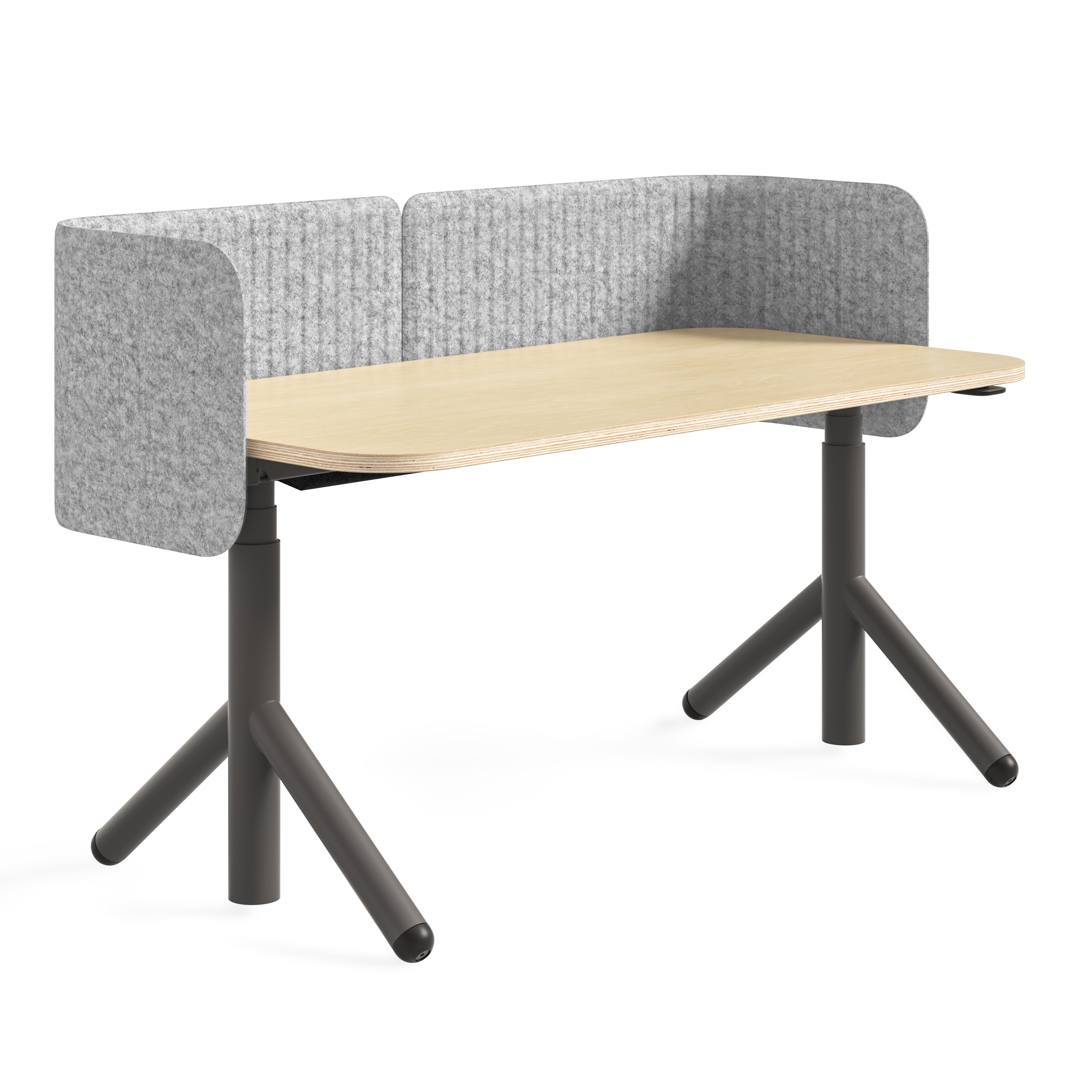 Steelcase FLEX COLLECTION elektrisch höhenverstellbarer Schreibtisch 650 - 1.250 mm