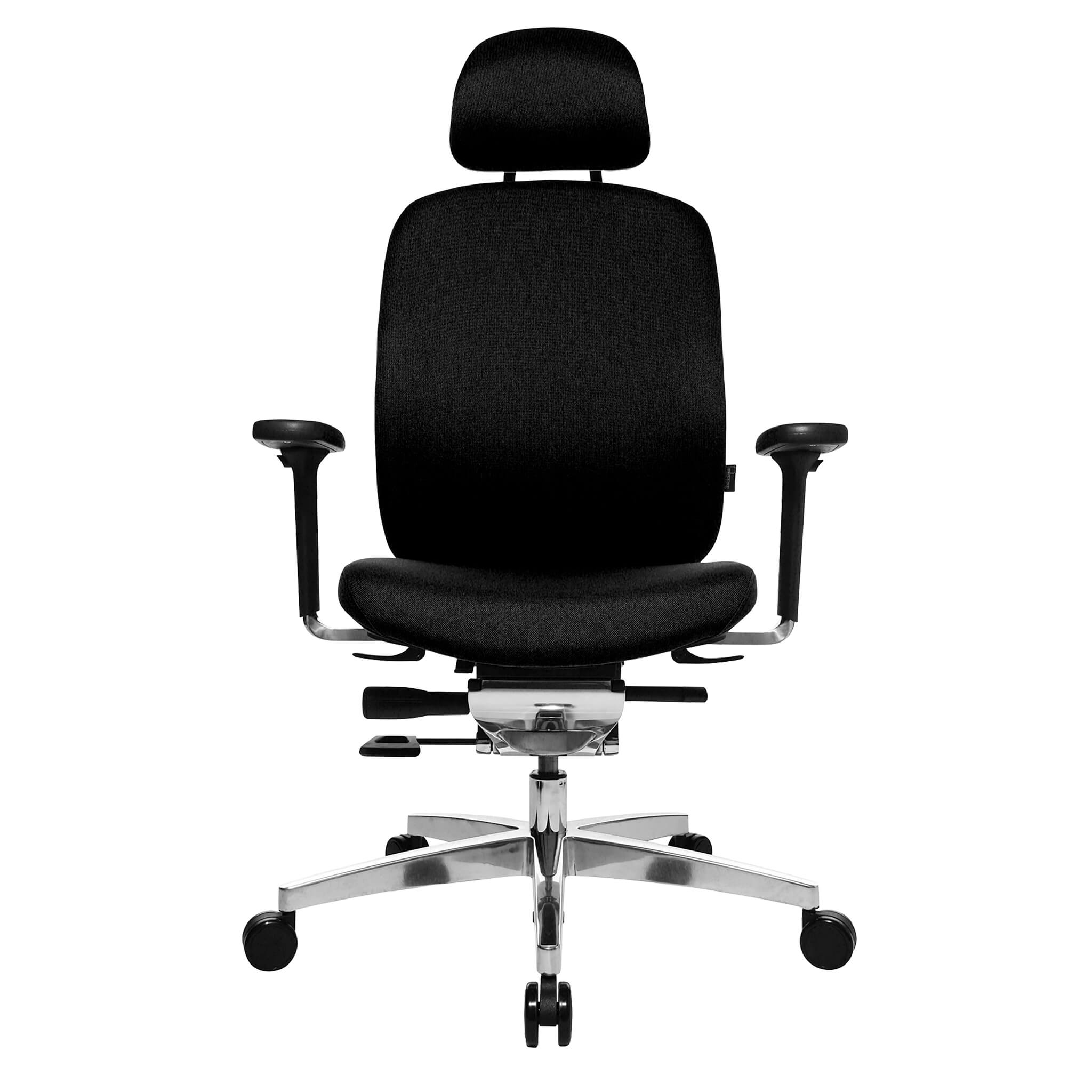 Wagner AluMedic 20 Bürostuhl mit 3D-Dondola-Gelenk und Kopfstütze