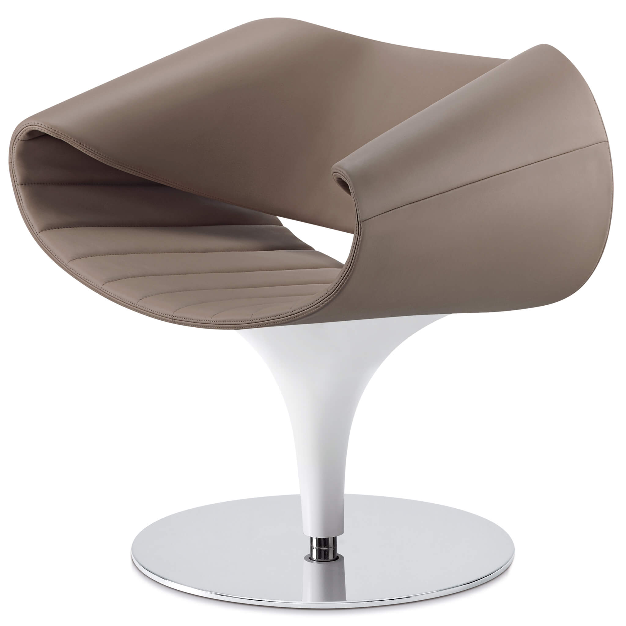 ZÜCO Perillo PE 0837 Loungesessel mit Vollpolsterung und Tellerfuß