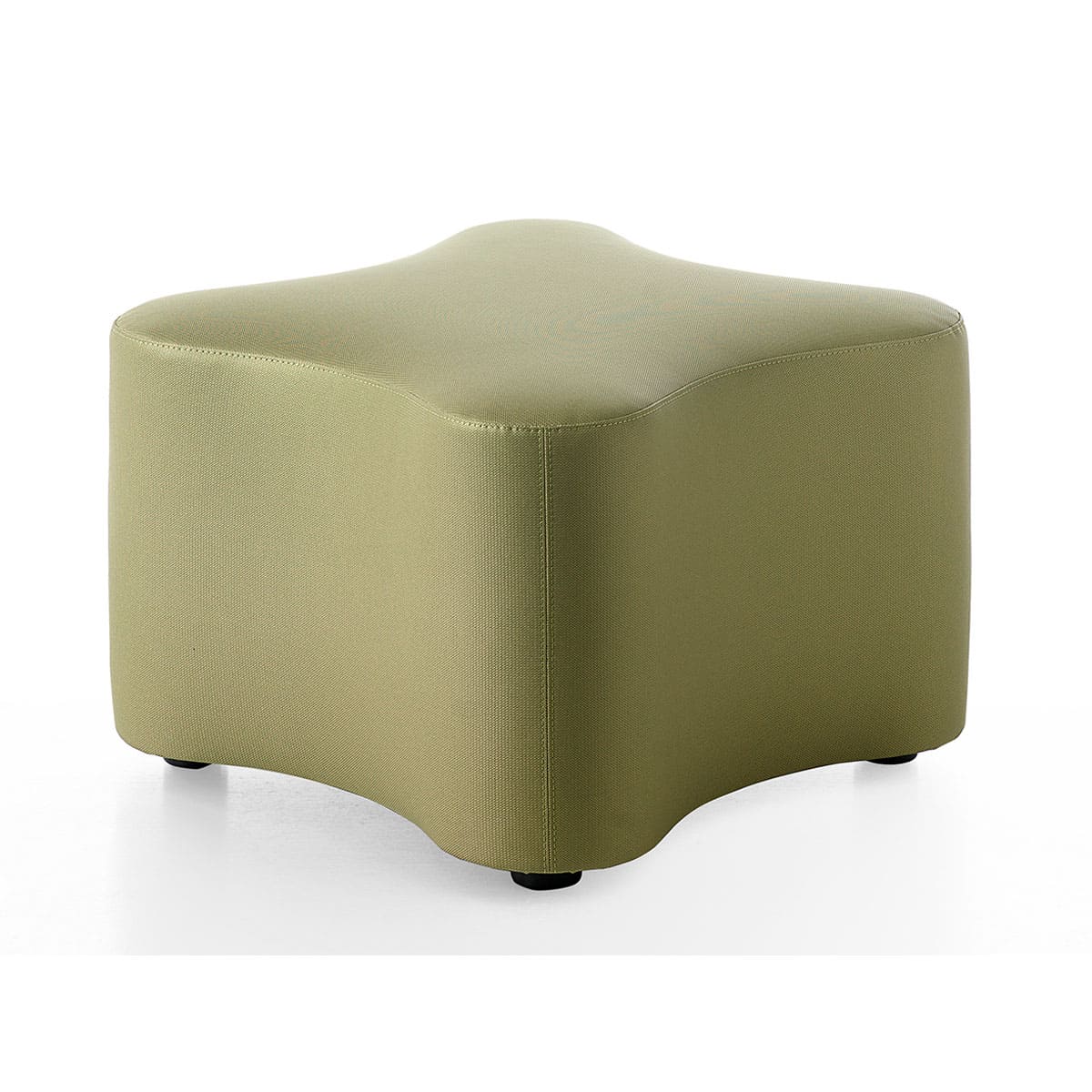 Kastel K2 Loungehocker mit abgerundeten Ecken