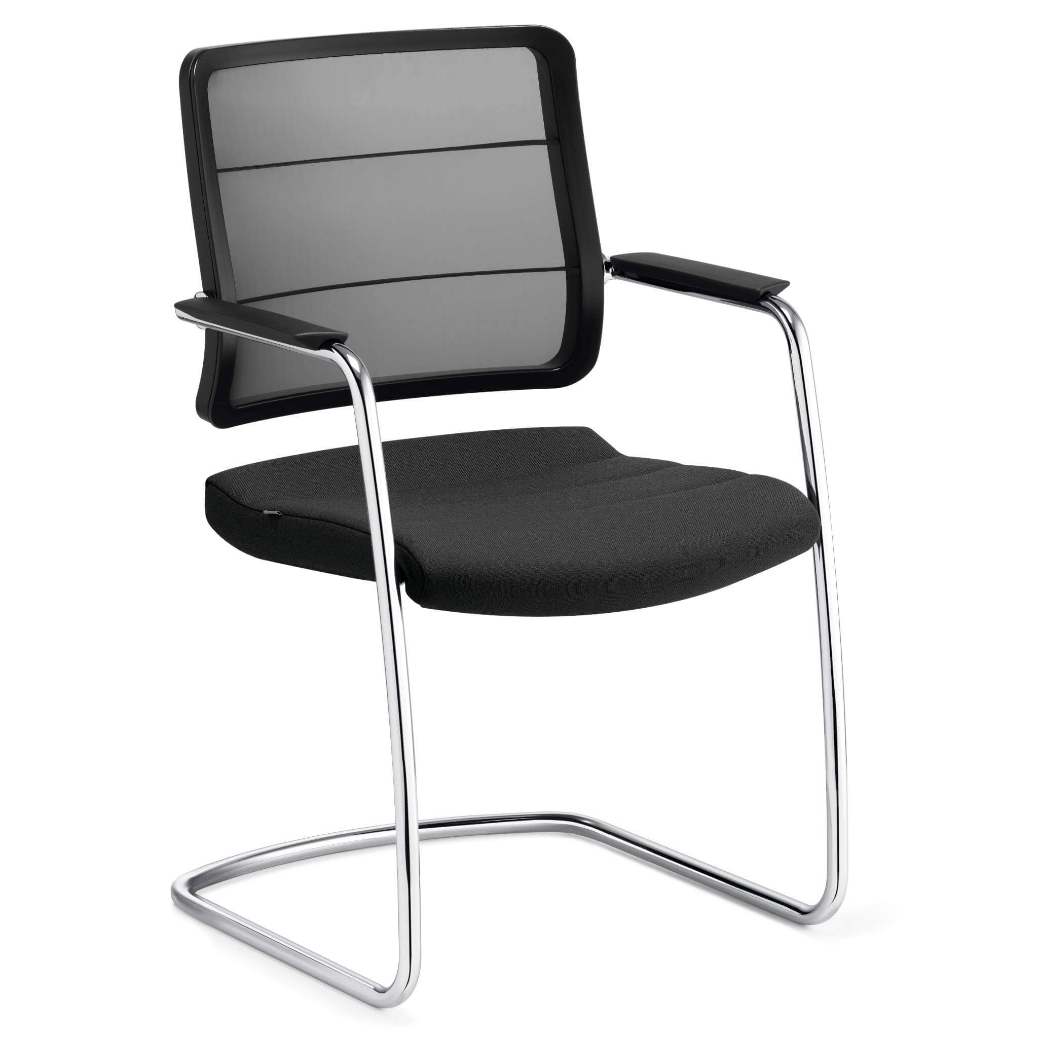 Interstuhl AirPad 5C35 Konferenzstuhl mit Freischwingergestell