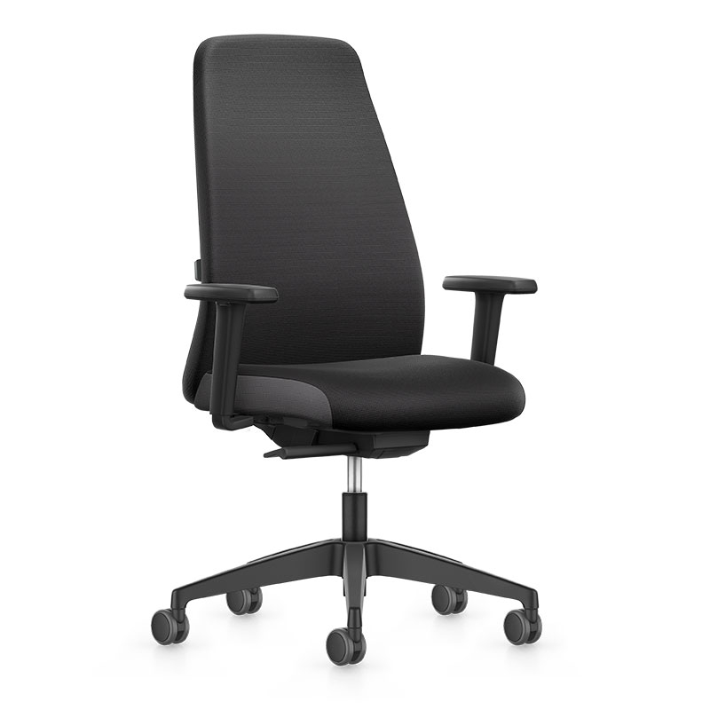 Interstuhl EVERY LIMITED Black Edition EV157 mit hoher Rückenlehne